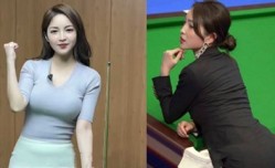 网红界又出大瓜了！中式台球最美女裁判「王钟瑶」疑似被人造谣视频女主与本人相似度极高