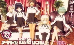 [3D][ぽこもぷれみあむ]メイド系過激リフレ 本日開店! 