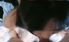 骚母狗上线今天被小哥盘，全程露脸大奶子好诱人，深喉大鸡巴让小哥各种爆草抽𝕄𝕚𝕤𝕤𝔸𝕍[chou]插，打嘴巴抽屁股扇奶子好刺激
